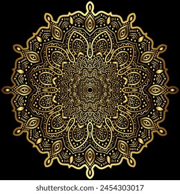 mandala art for template background