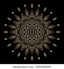 mandala art for template background