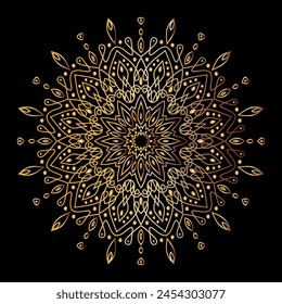 mandala art for template background