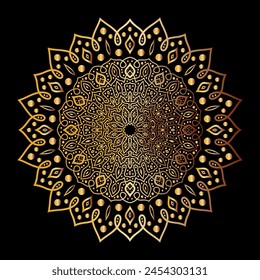 mandala art for template background
