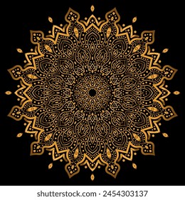 mandala art for template background