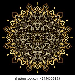 mandala art for template background
