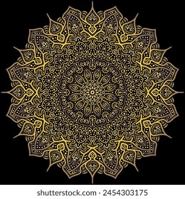 mandala art for template background