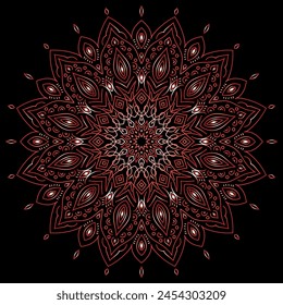 mandala art for template background