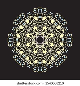 mandala art for template,Flower Mandala. Vintage decorative elements. Oriental pattern, vector illustration. logo vintage, vintage book cover, Indian,  ottoman motifs. Ethnic mandala,