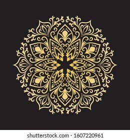 mandala art for template,Flower Mandala. Vintage decorative elements. Oriental pattern, vector illustration. logo vintage, vintage book cover, Indian, moroccan, turkish, pakistan, chinese, mystic