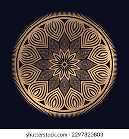 Mandala art vector template Illastration 
