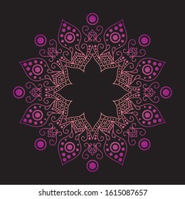 mandala art vector for template vintage decorative,book cover,ottoman motifs,Ethnic design, 
logo,background,flyer,poster,brochure