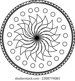 MANDALA ART FOR WALLPAPER, BACKGROUND ETC