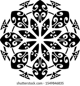 Mandala art work can be used for art work decoration, design and tattoo.
