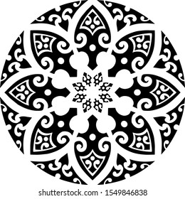 Mandala art work can be used for art work decoration, design and tattoo.