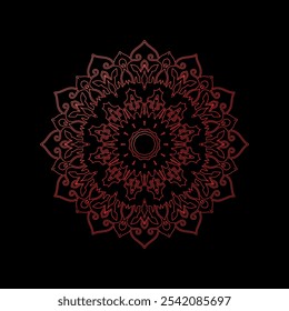 Mandala Arts hand draw whits and black.