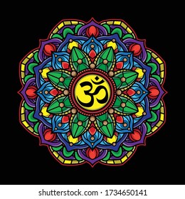 arte vector aura mandala. vector EPS 10