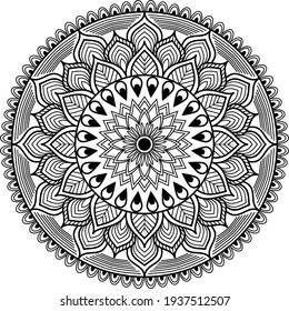 Mandala background arabic islamic east style