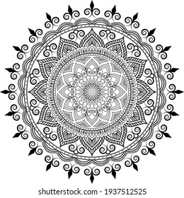 Mandala background arabic islamic east style