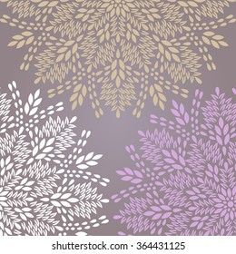 Mandala background. Bohemian style. Pattern with vintage round ornament, decorative indian medallion, abstract flower element. Henna vector design