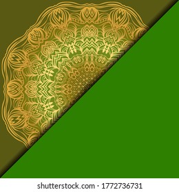 Antecedentes de Mandala para la portada del libro, invitación. Ilustración del vector