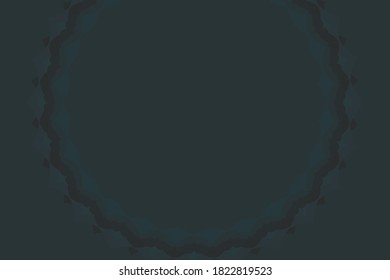 Mandala background in dark blue color for islamic arabic style - vector eps 10