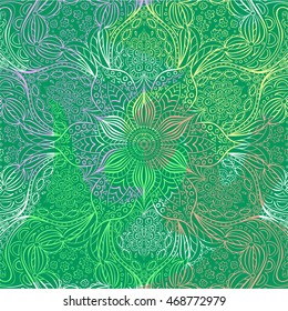 Mandala background. Decorative elements. Hand drawn background. vector illustration