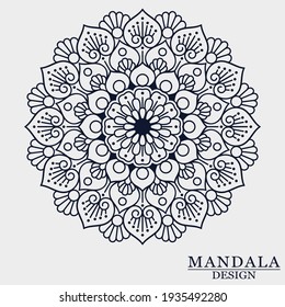 mandala background design for graphic resources