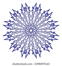 diseño de fondo de mandala e ilustrador