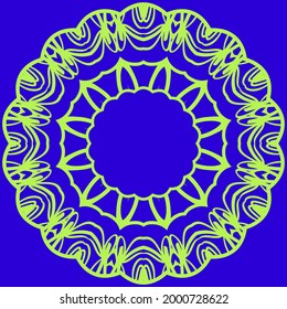 mandala background design. luxury ornamental mandala design background. vector