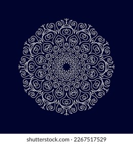 Mandala background design vector illustration