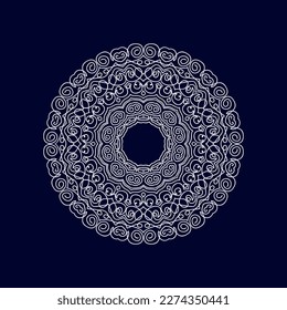 Mandala background design vector illustration