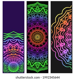 mandala background. Eid mubarak card with whtie mandala pattern background. vector