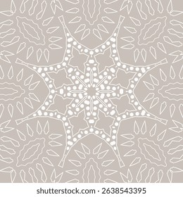 Mandala background. Ethnicity ornament. Ethnic style. Elements for invitation card. Oriental lace circular pattern, texture, tiled. Arabic, Islamic, moroccan, asian, indian native african motifs.