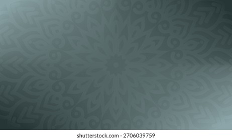 Mandala Background - Gradient round mandala .Hand Made Indian style 