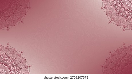 Mandala Background - Gradient round mandala .Hand Made design by vishal Singh. Christmas Fest
