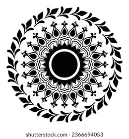 Mandala Background Illustration template Design