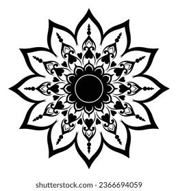 Mandala Background Illustration template Design