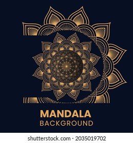 Fondo de Mandala para el diseño de libros KDP 