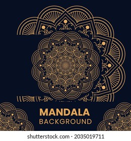 Mandala Hintergrund für KDP-Bücher-Design 