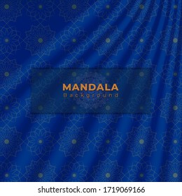 Mandala background. template for menu, invitation, poster, banner, card for the celebration, etc