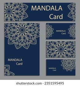 mandala background Templates for cards, posters, greeting cards