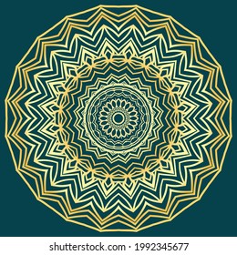 mandala background. Vector boho mandala. Mandala with floral patterns. Yoga template