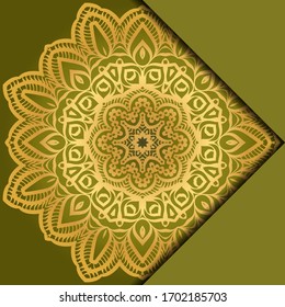 Mandala background. Vector illustration. For book cover