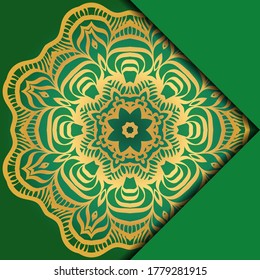 Mandala background. Vector illustration. For book cover