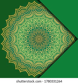 Mandala background. Vector illustration. For book cover