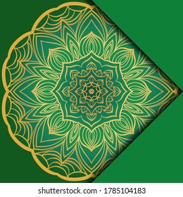 Mandala background. Vector illustration. For book cover