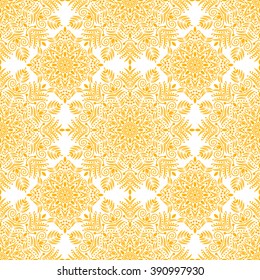 Mandala background vector, medallion, art yoga tibetan. Flower pattern, ottoman tribal vintage decorative element, seamless round ornament, chakra india, henna hands arabic mehndi design retro graphic