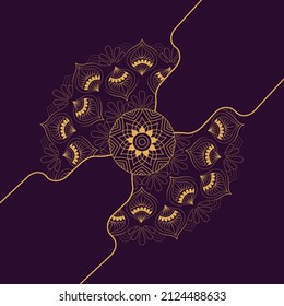 Mandala background. Vintage decorative elements. Hand drawn background. Islam, Arabic, Indian, ottoman motifs.
 vector in illustration