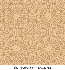 Mandala background. Vintage decorative elements. Hand drawn background. Islam, Arabic, Indian, ottoman motifs. Seamless pattern.