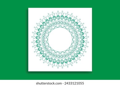  mandala banner design social media post, traditional mandala 