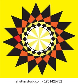 Mandala beautiful design arts illustration