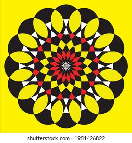 Mandala beautiful design arts illustration