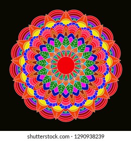 Mandala beautiful vector illustration.